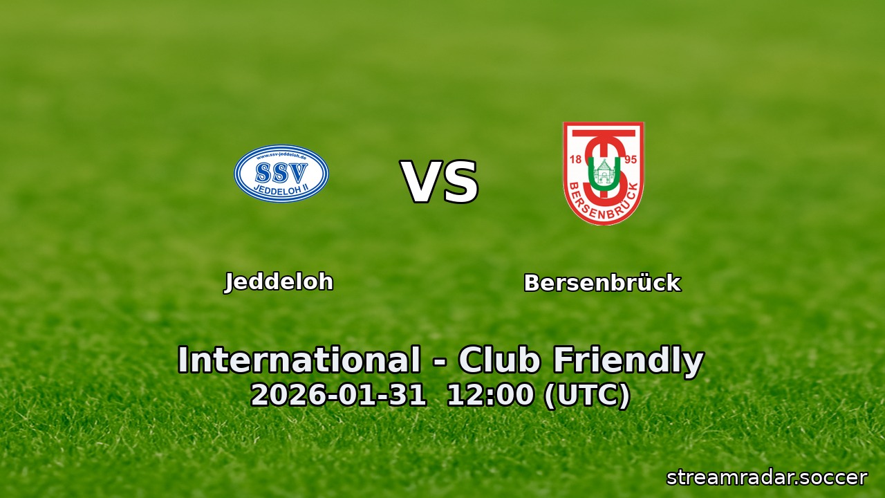 Jeddeloh vs Bersenbrück
