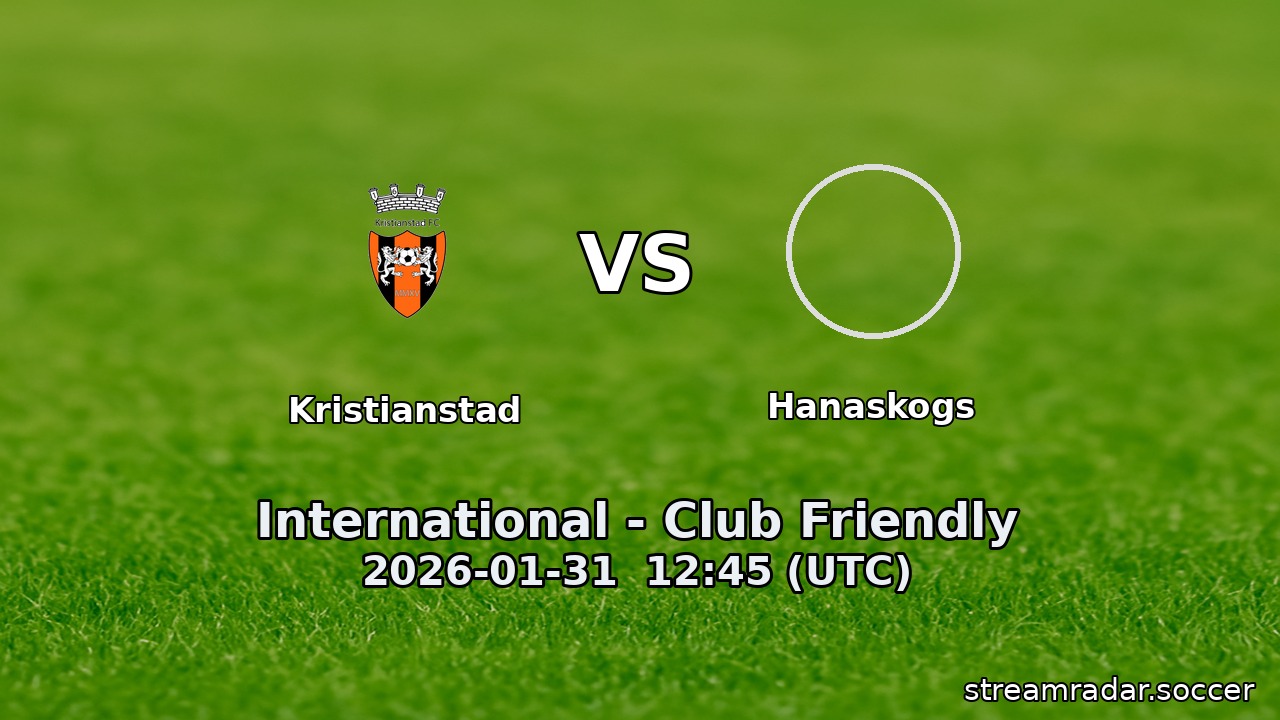 Kristianstad vs Hanaskogs