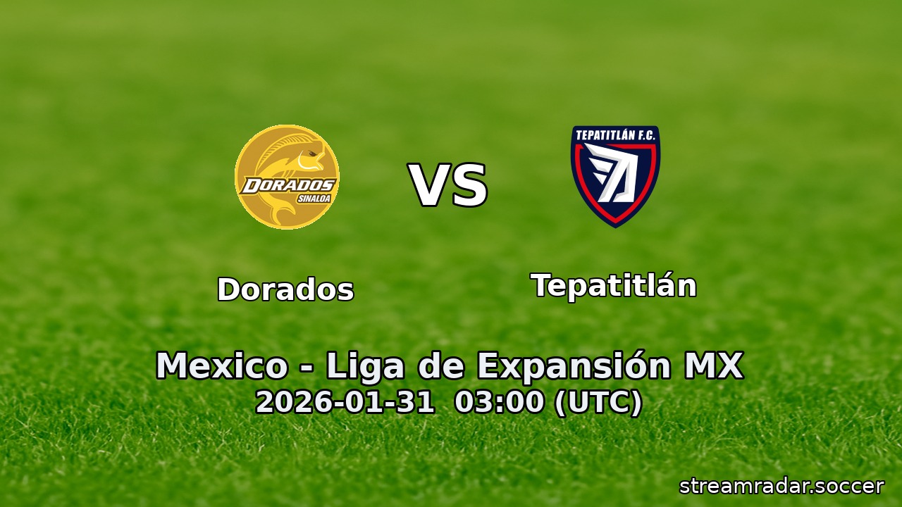 Dorados vs Tepatitlán