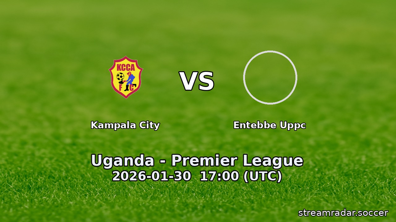Kampala City vs Entebbe Uppc