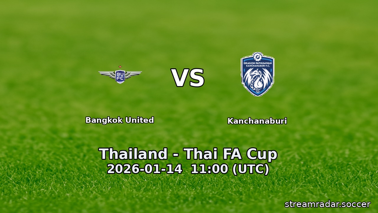 Bangkok United vs Kanchanaburi