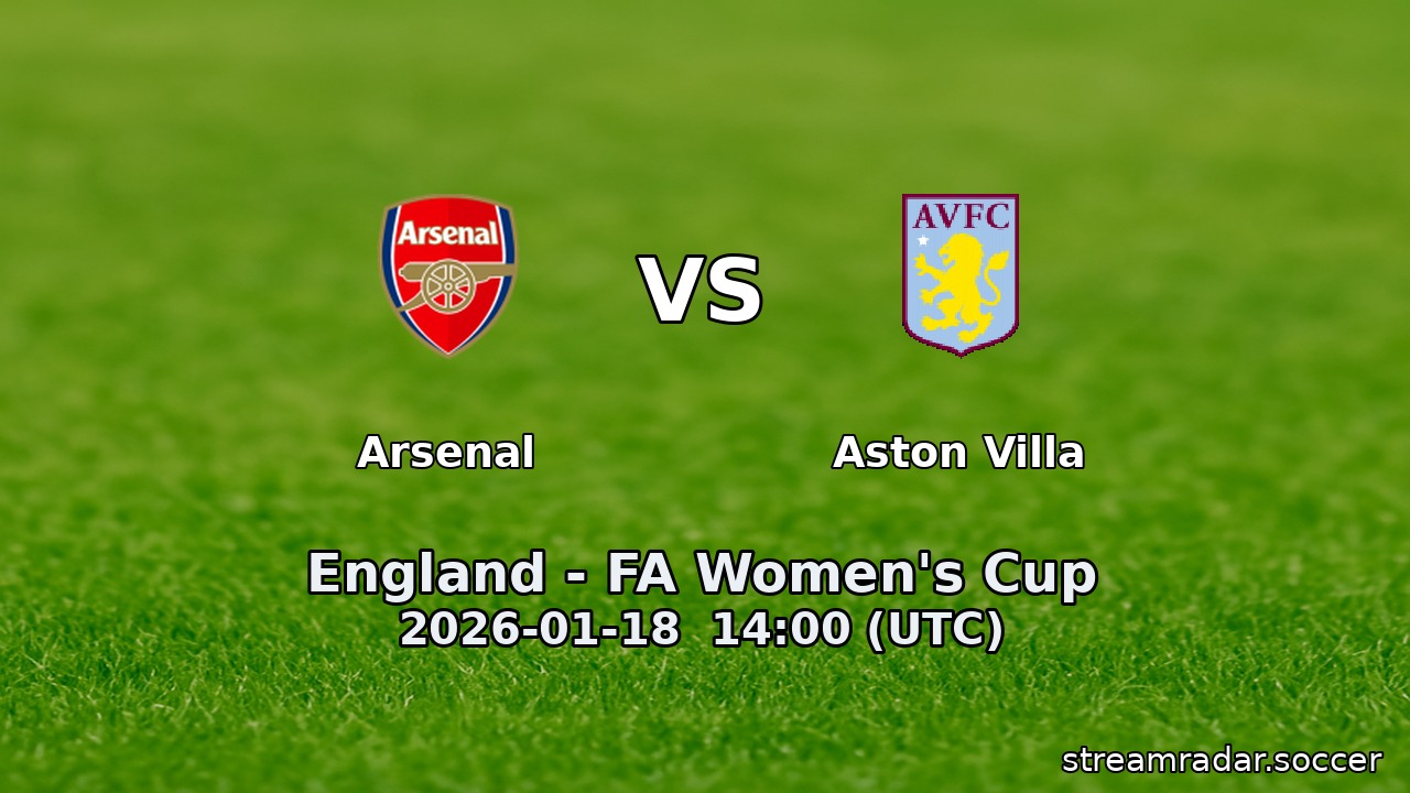 Arsenal vs Aston Villa