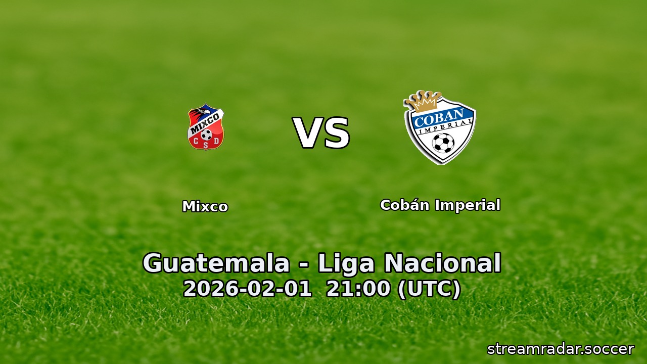 Mixco vs Cobán Imperial