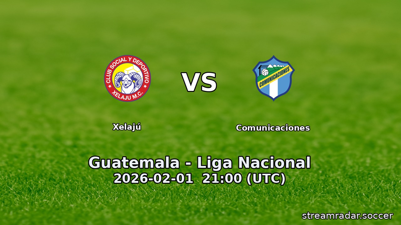 Xelajú vs Comunicaciones
