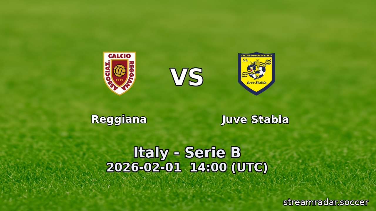 Reggiana vs Juve Stabia