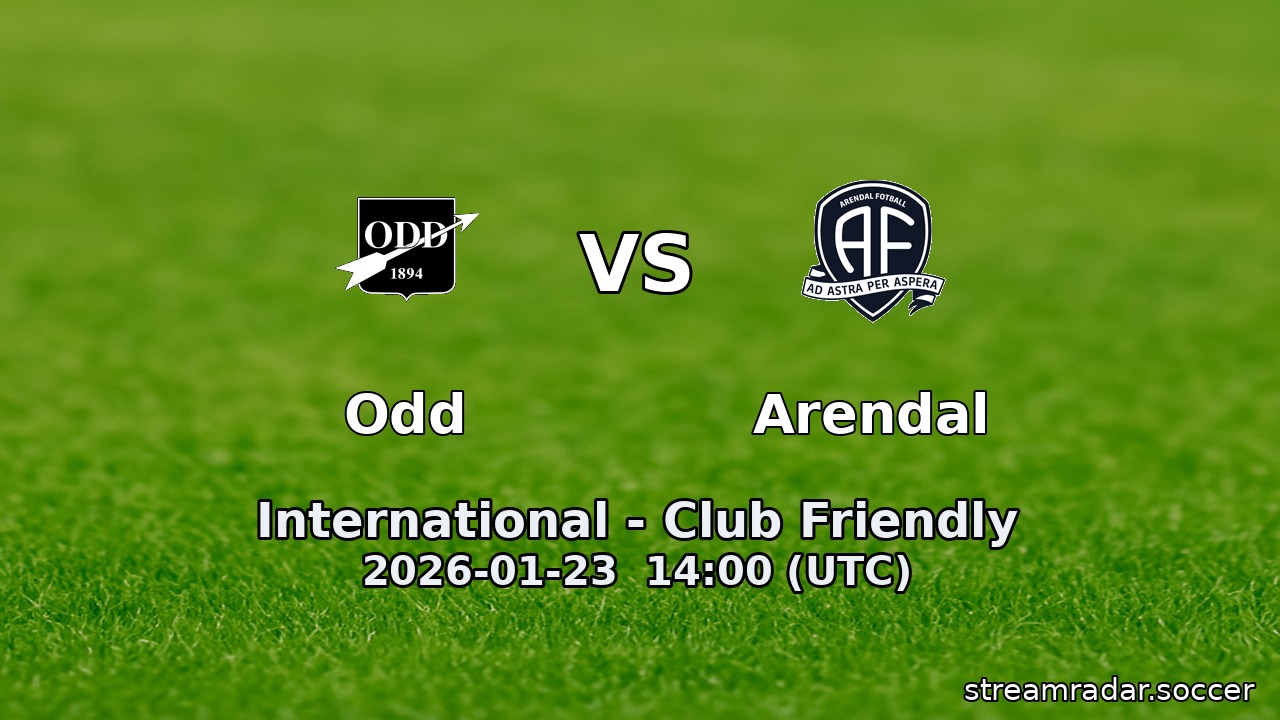 Odd vs Arendal