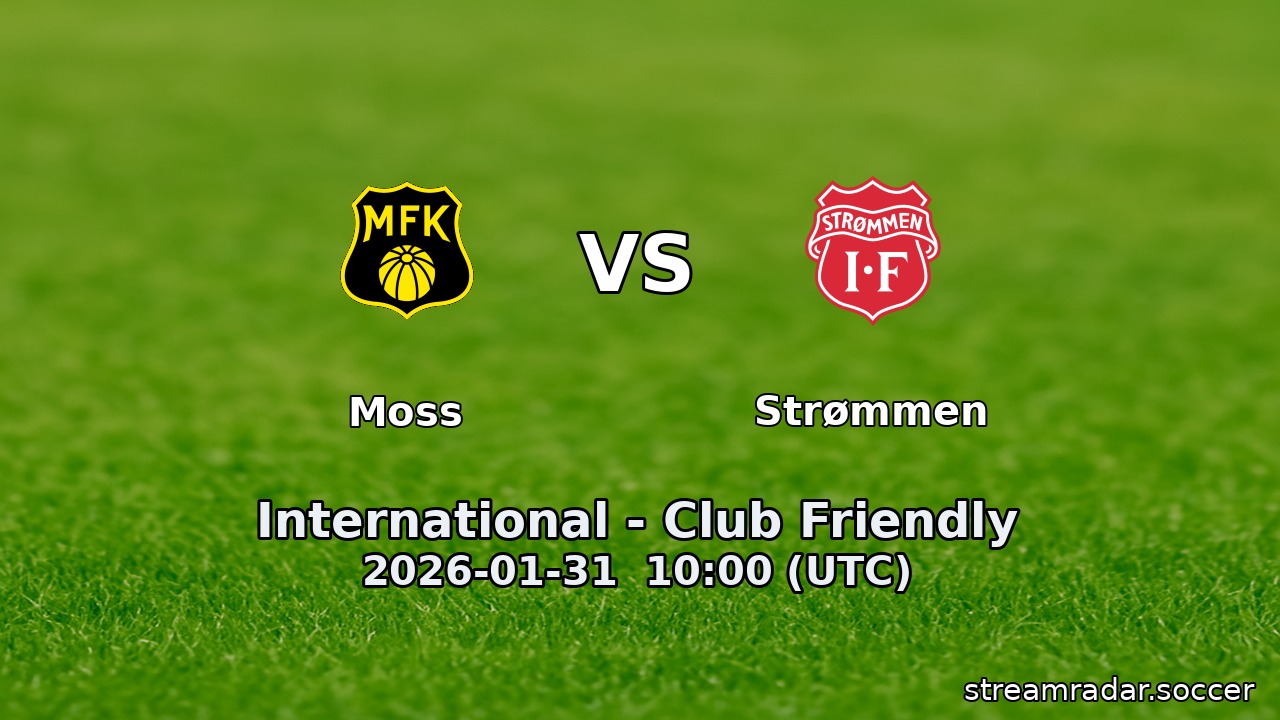 Moss vs Strømmen