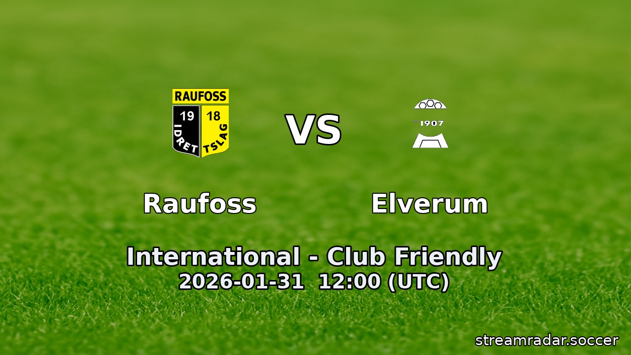 Raufoss vs Elverum