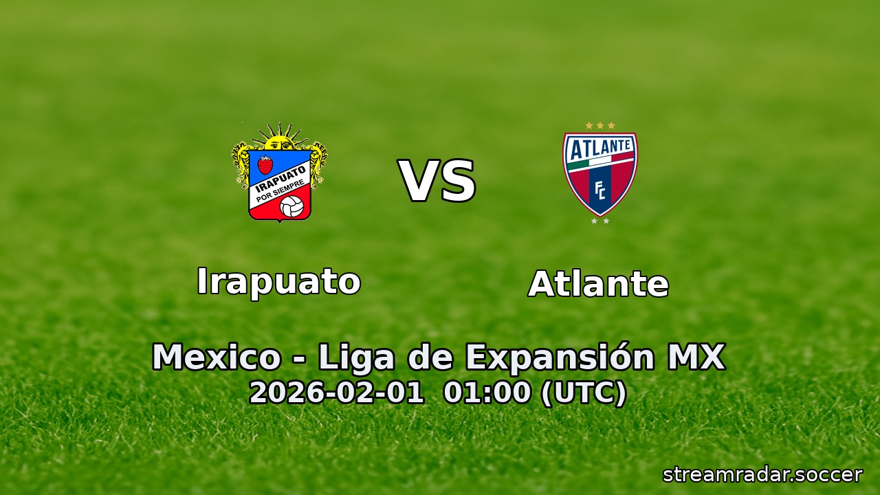 Irapuato vs Atlante