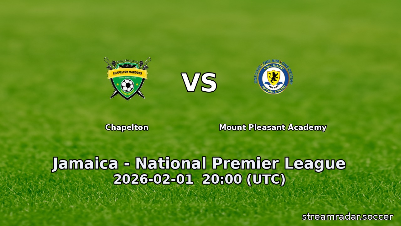 Chapelton vs Mount Pleasant Academy