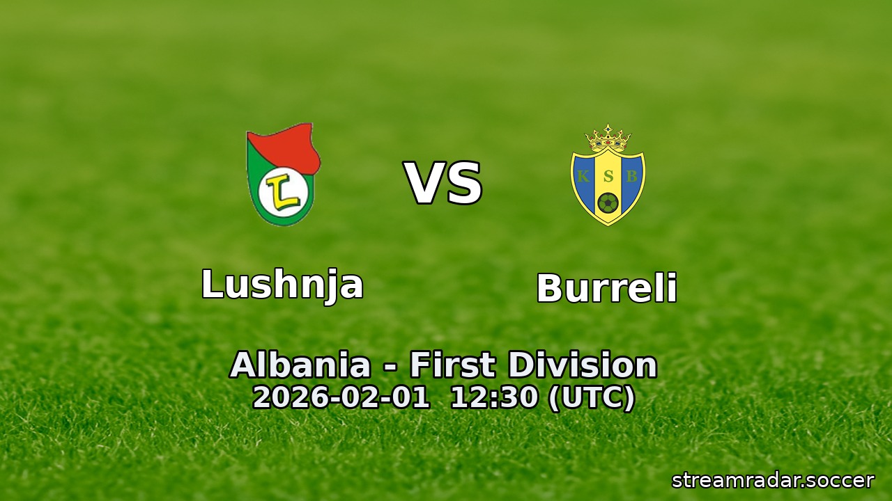 Lushnja vs Burreli