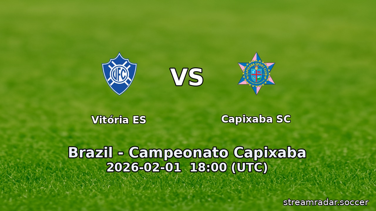 Vitória ES vs Capixaba SC