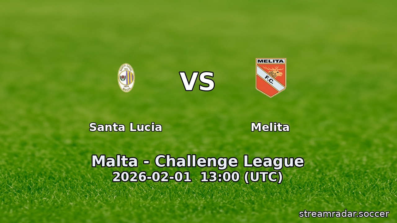 Santa Lucia vs Melita