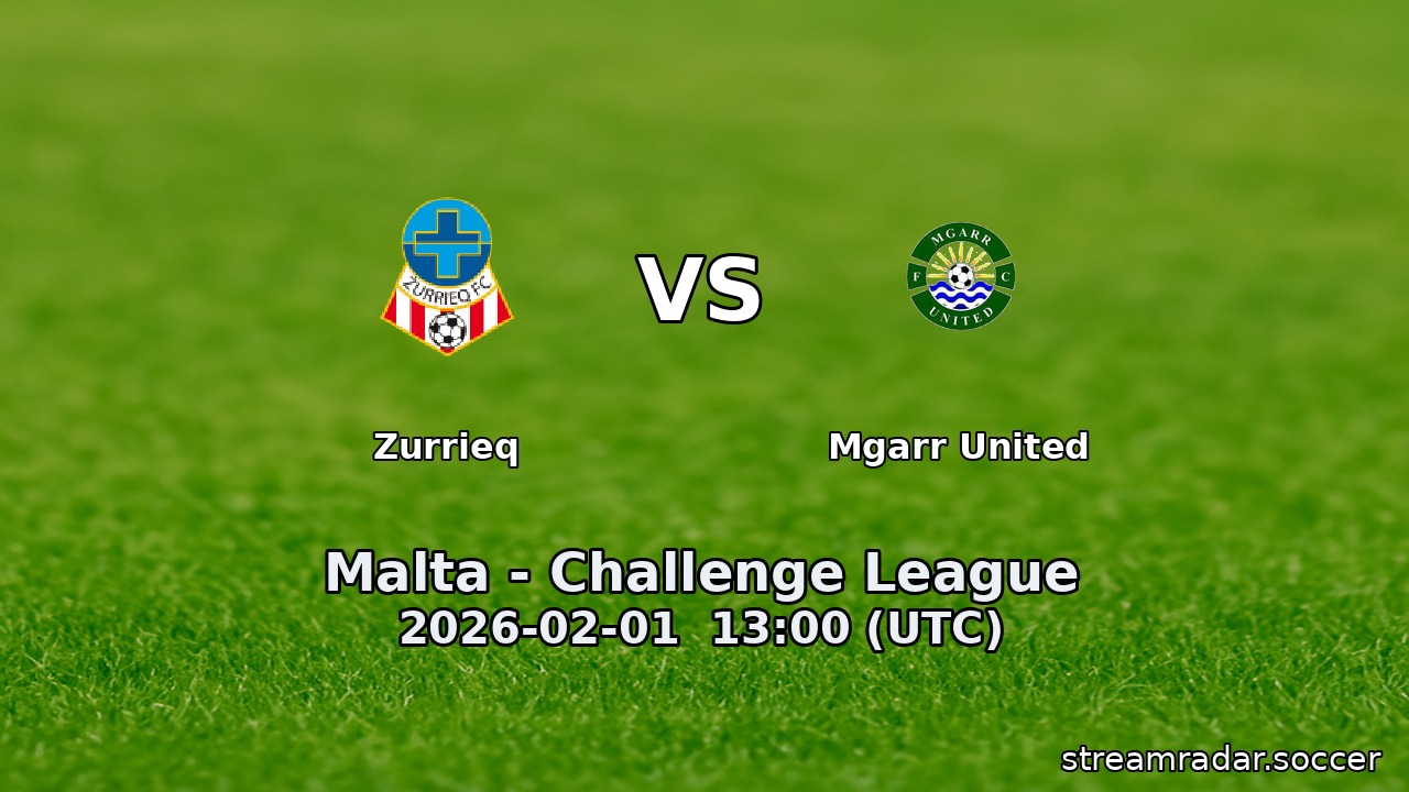 Zurrieq vs Mgarr United