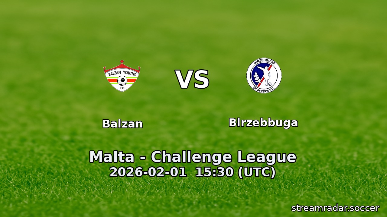 Balzan vs Birzebbuga