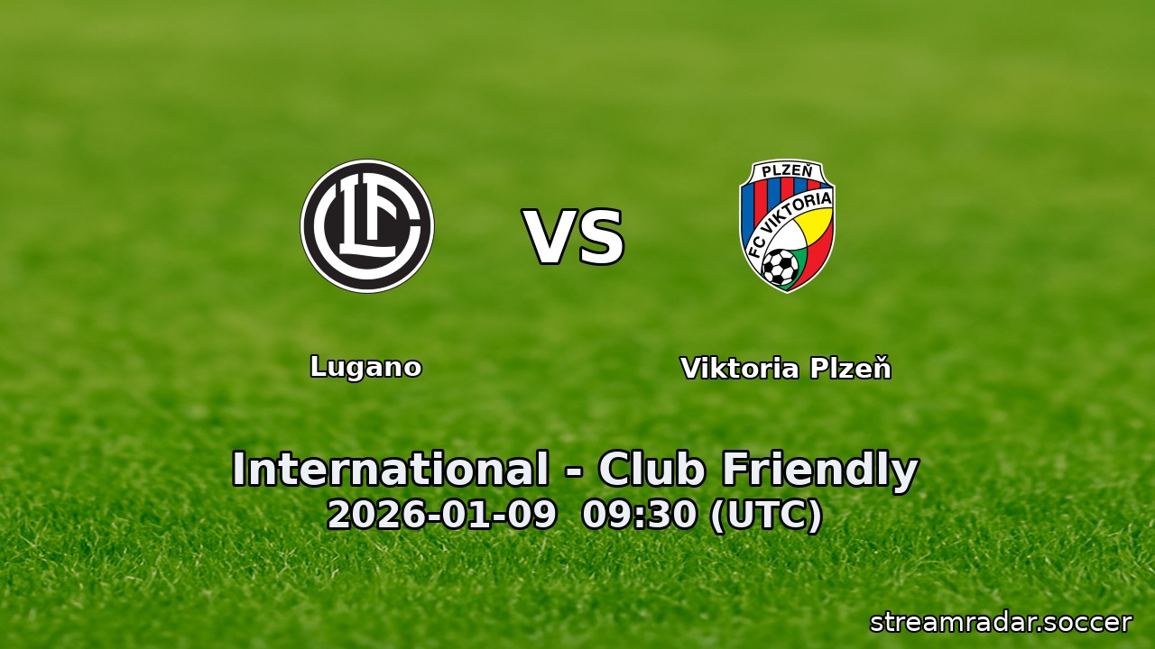 Lugano vs Viktoria Plzeň