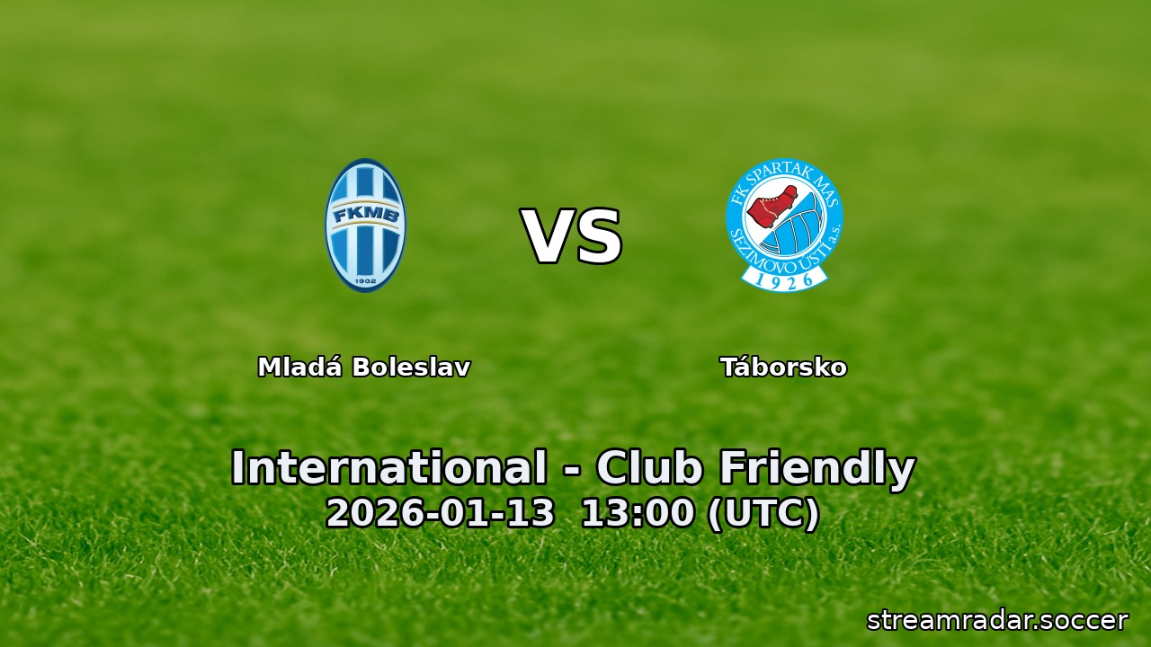 Mladá Boleslav vs Táborsko
