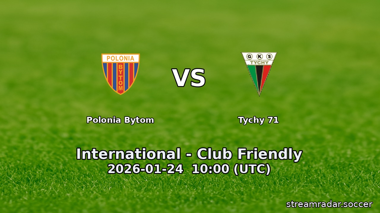Polonia Bytom vs Tychy 71