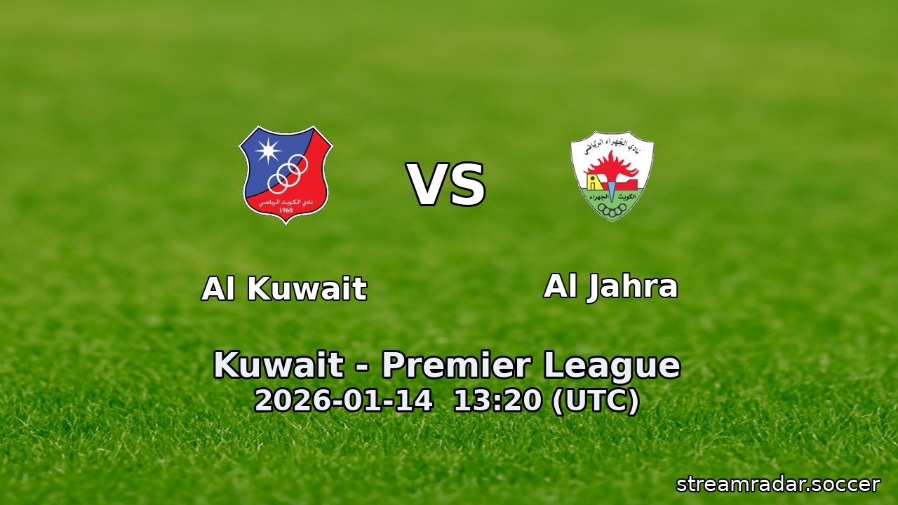 Al Kuwait vs Al Jahra