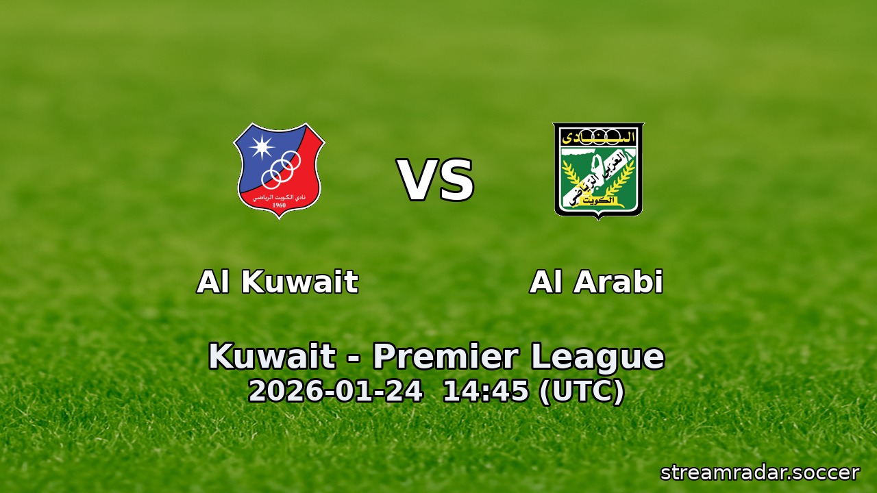 Al Kuwait vs Al Arabi