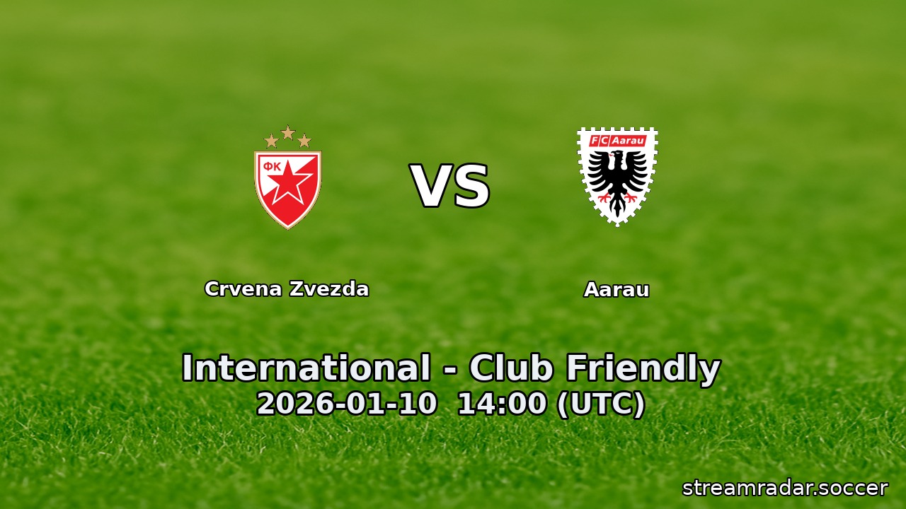 Crvena Zvezda vs Aarau
