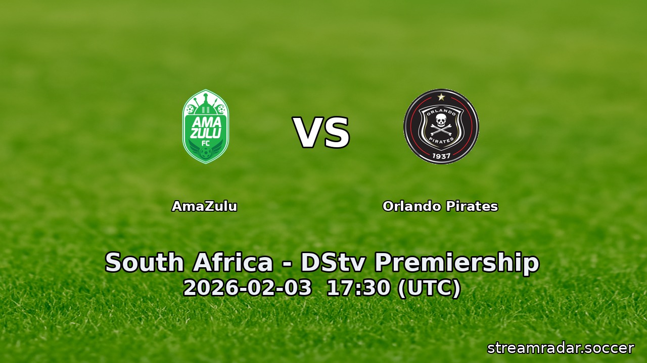 AmaZulu vs Orlando Pirates