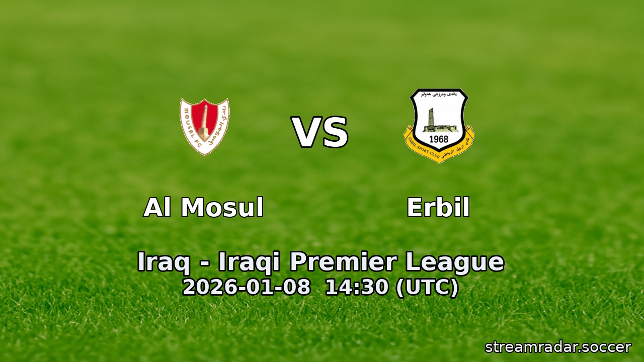 Al Mosul vs Erbil