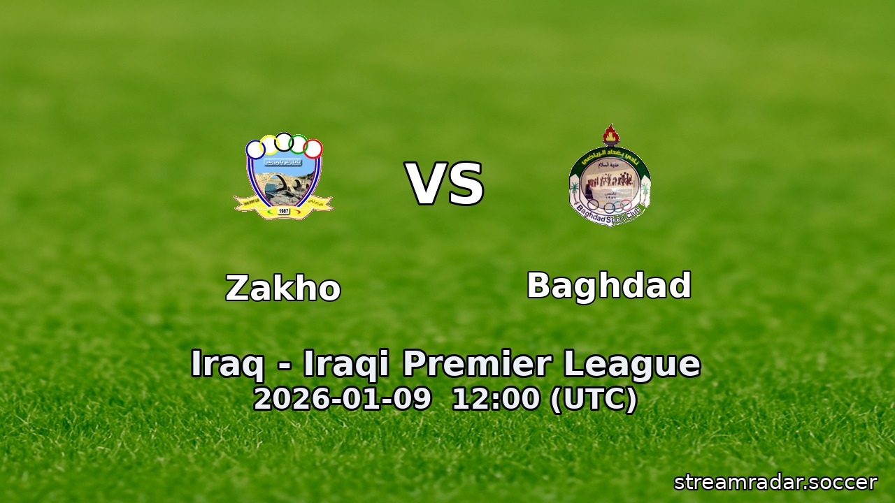 Zakho vs Baghdad