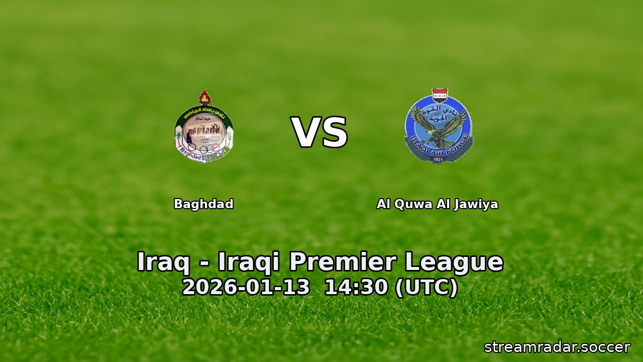 Baghdad vs Al Quwa Al Jawiya