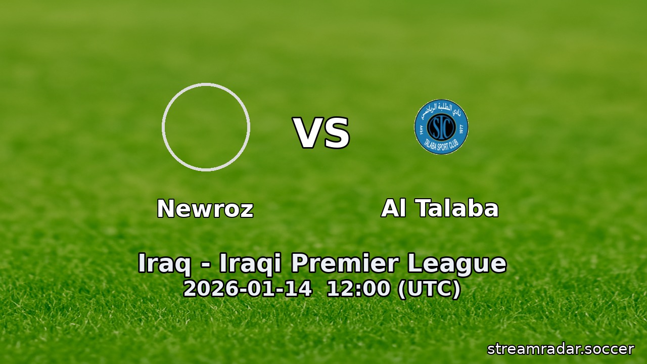 Newroz vs Al Talaba