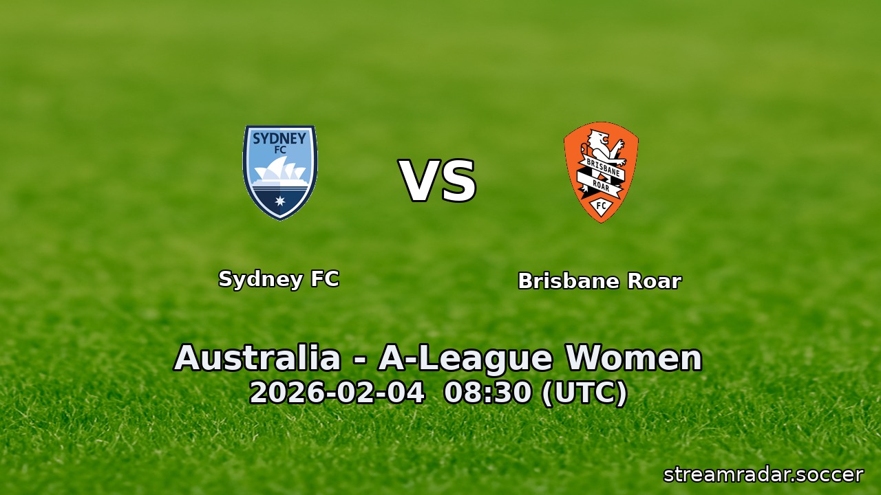 Sydney FC vs Brisbane Roar