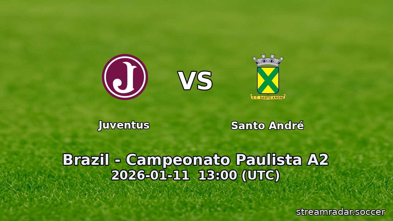 Juventus vs Santo André