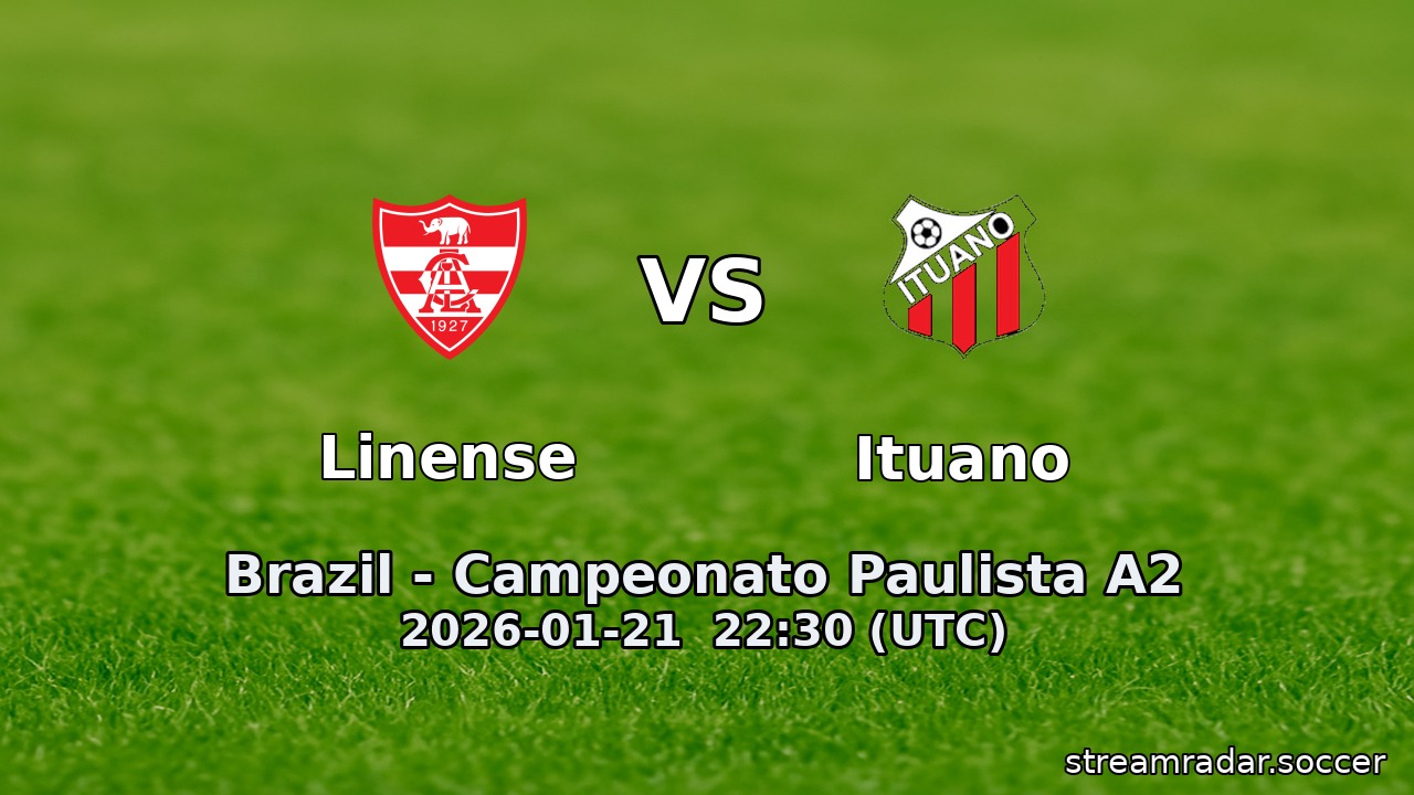 Linense vs Ituano
