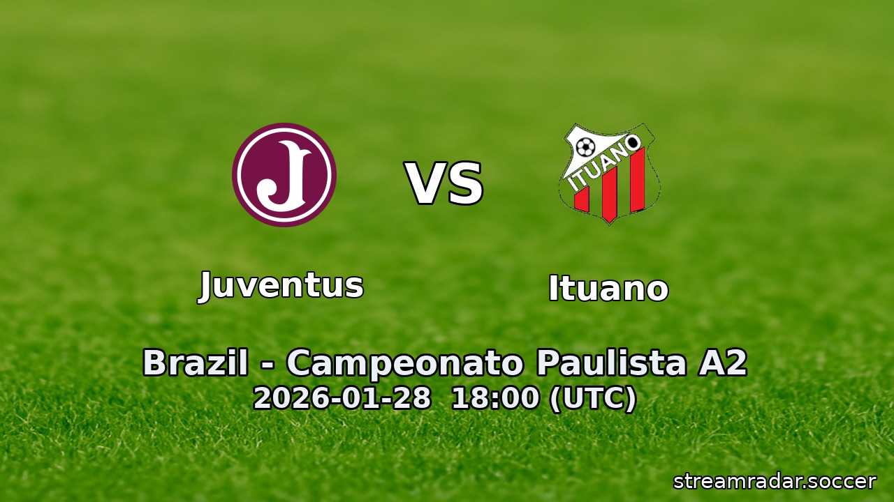 Juventus vs Ituano