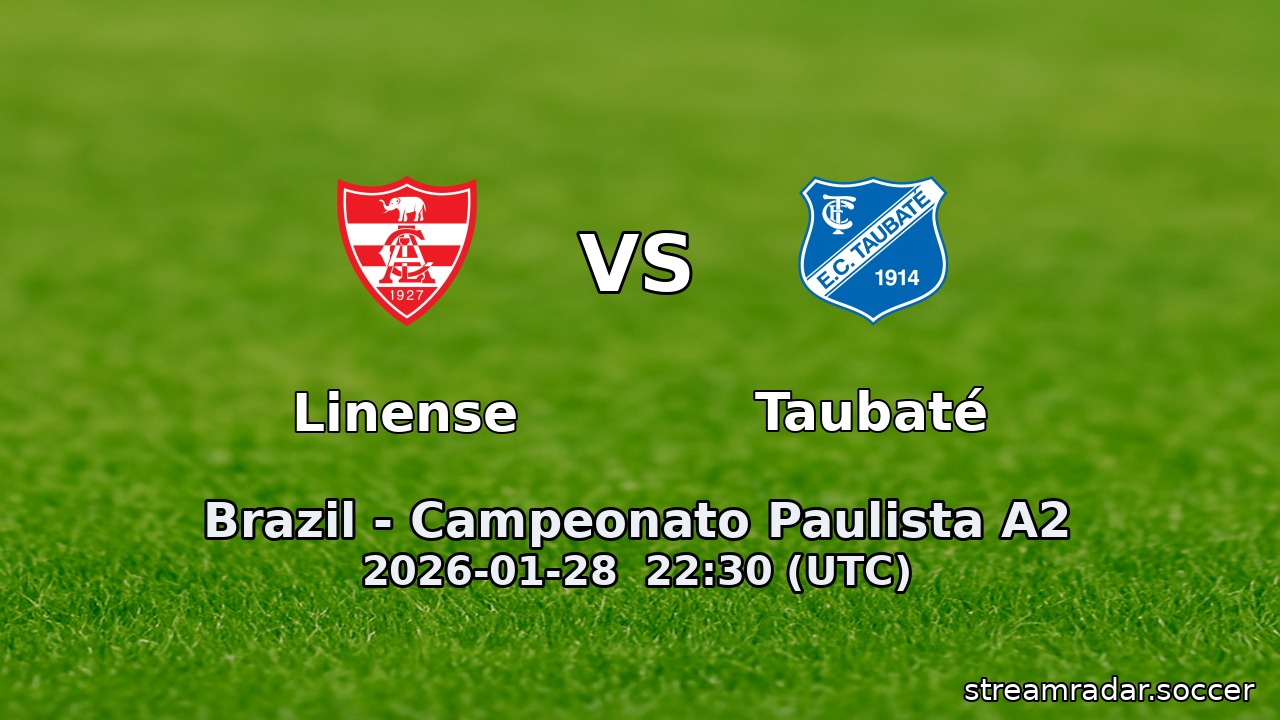 Linense vs Taubaté
