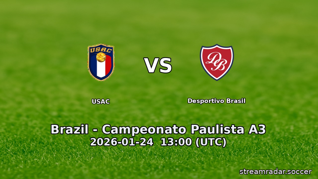 USAC vs Desportivo Brasil