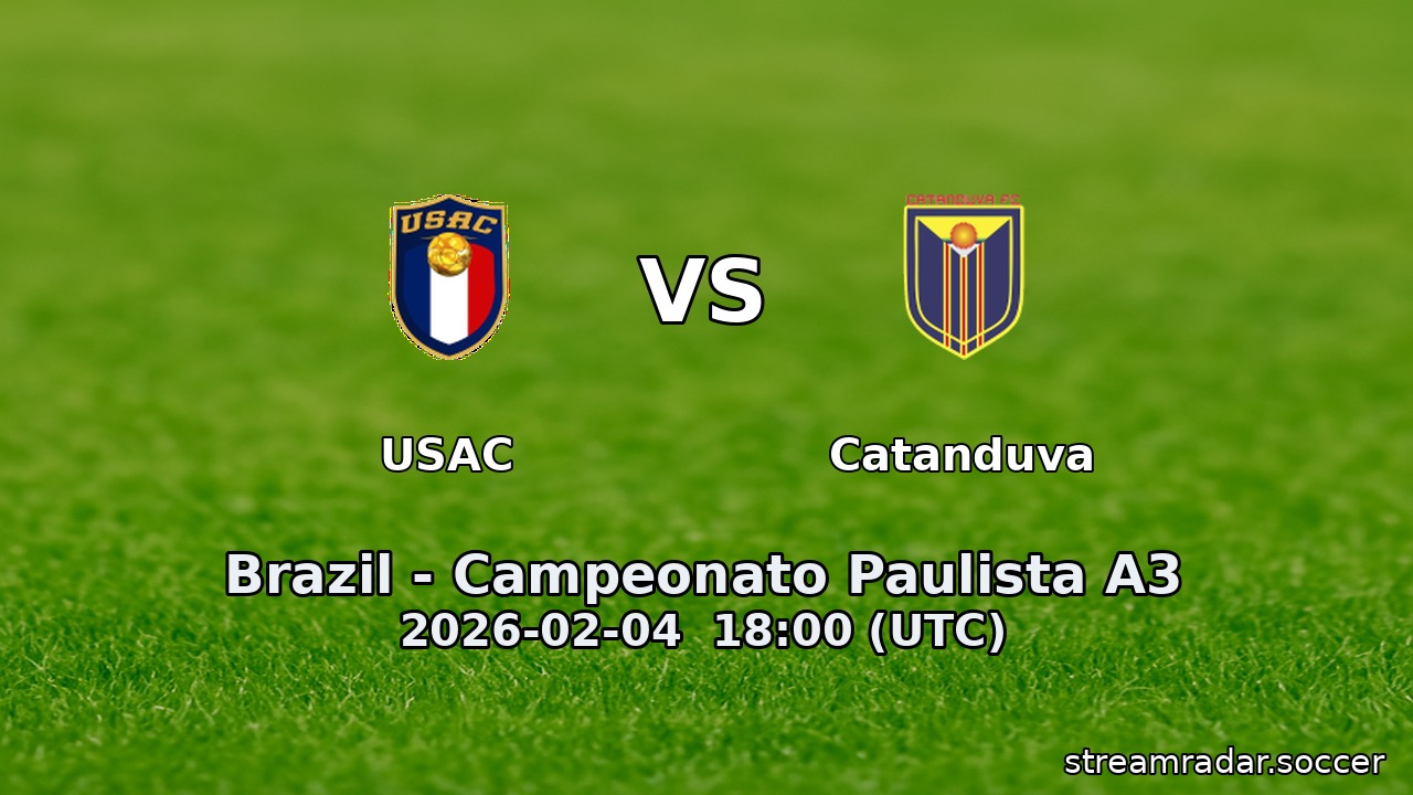 USAC vs Catanduva