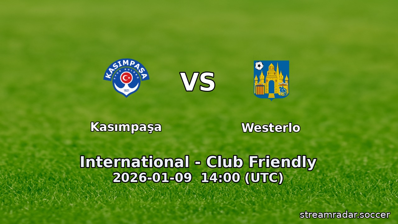Kasımpaşa vs Westerlo