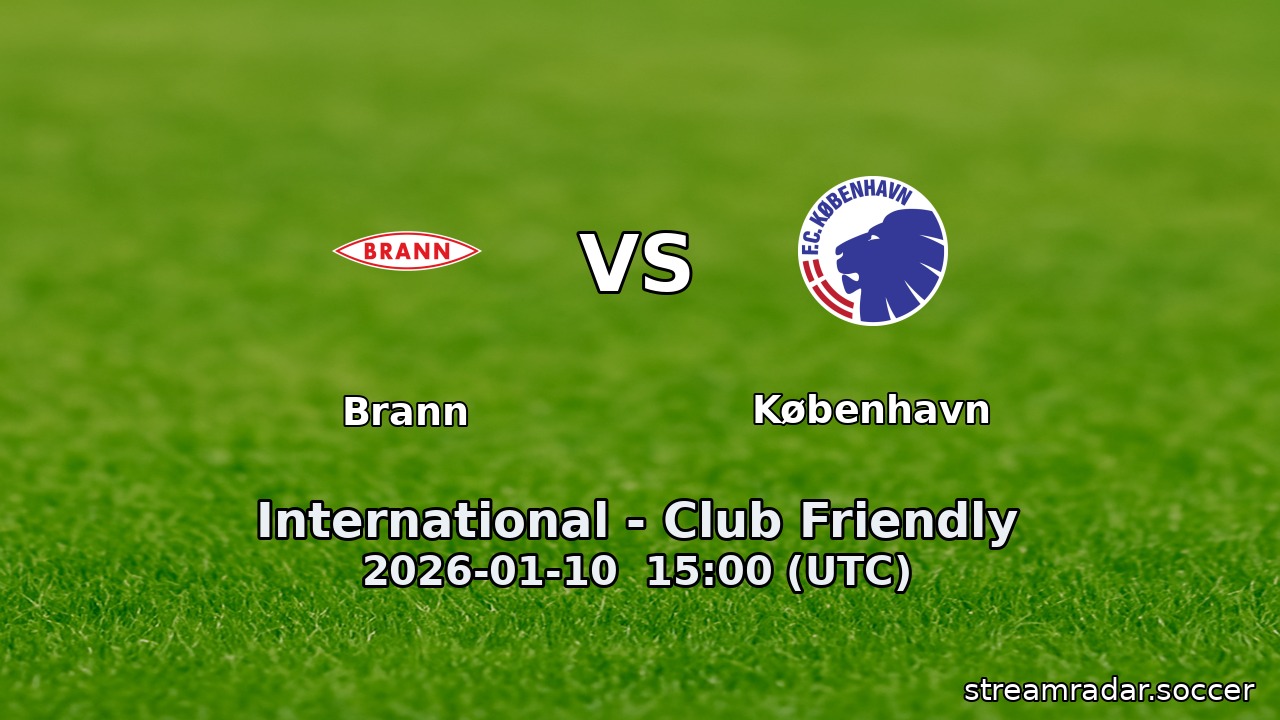 Brann vs København