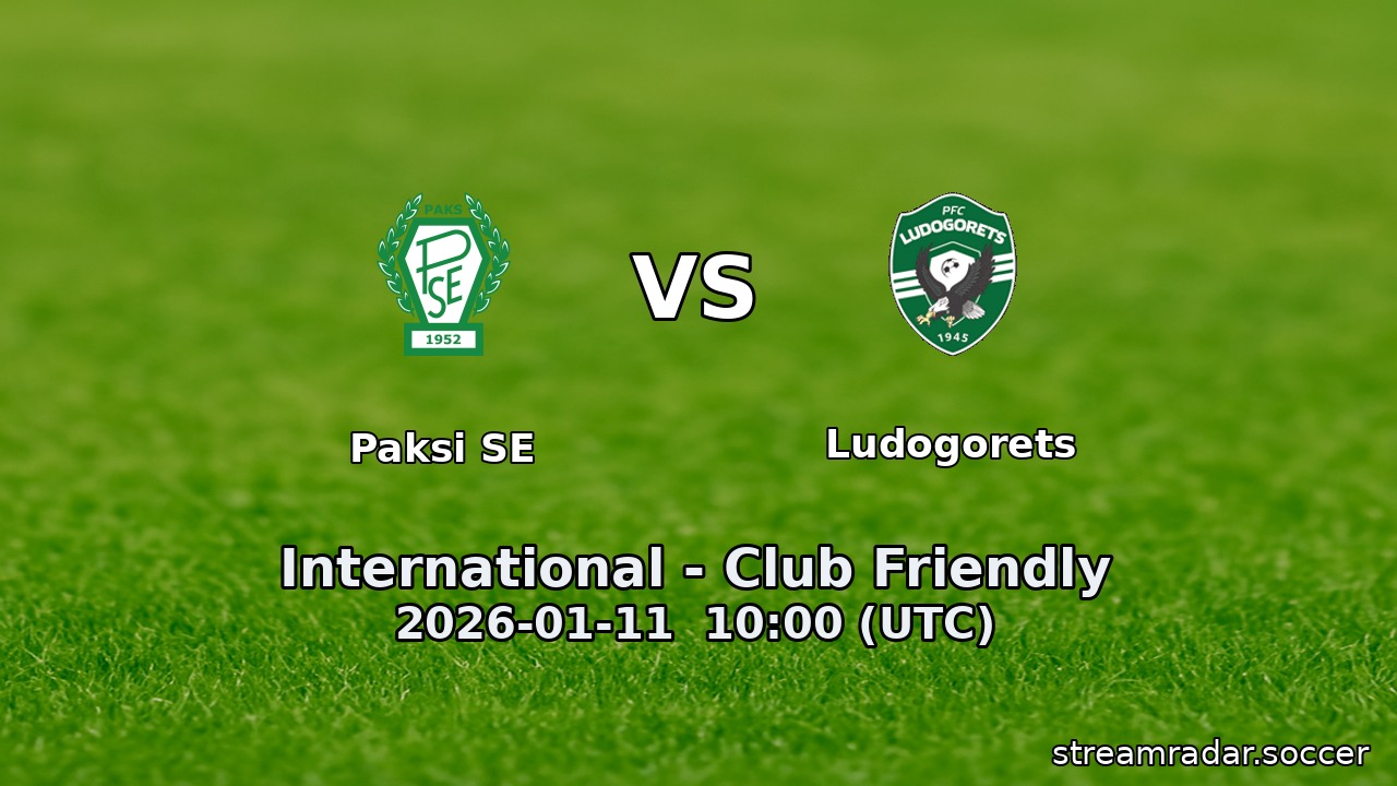 Paksi SE vs Ludogorets