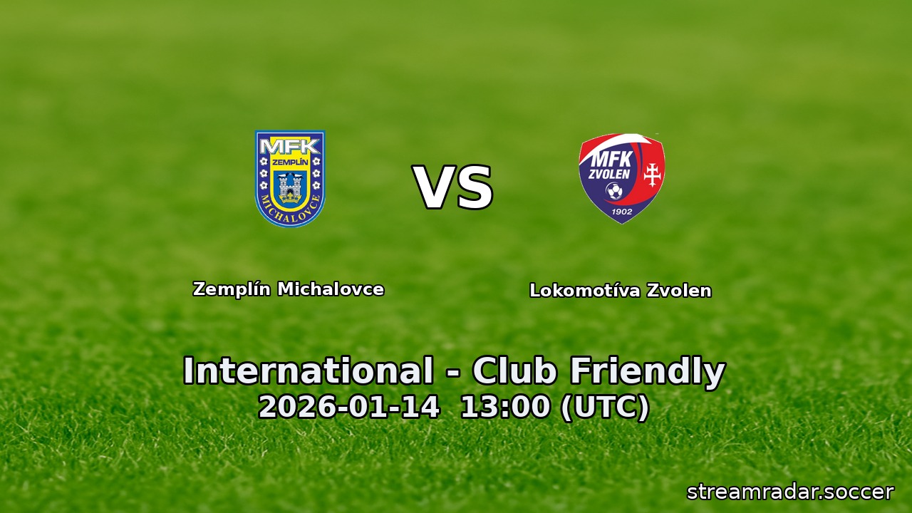 Zemplín Michalovce vs Lokomotíva Zvolen