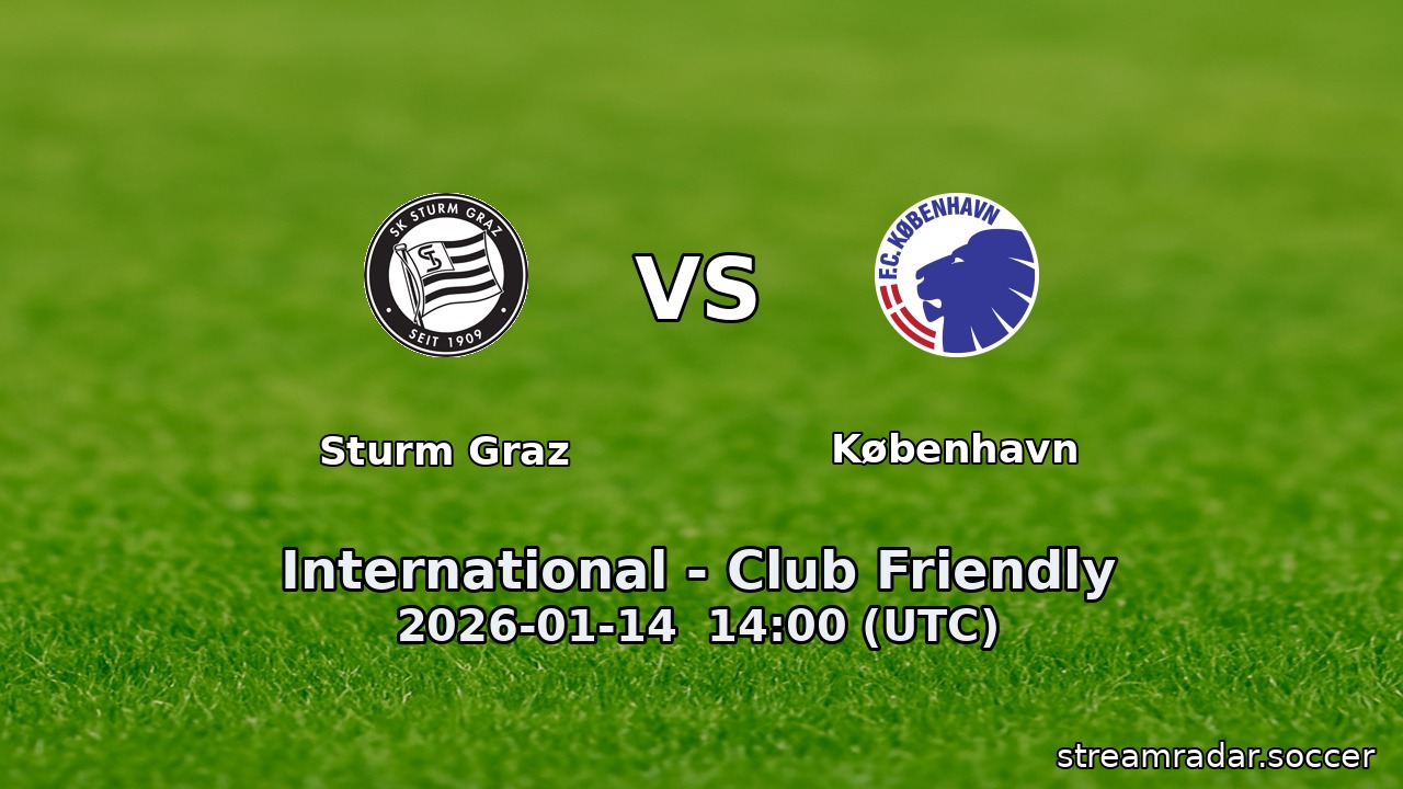 Sturm Graz vs København