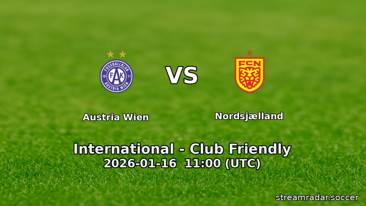 Austria Wien vs Nordsjælland