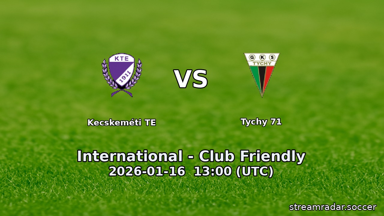 Kecskeméti TE vs Tychy 71