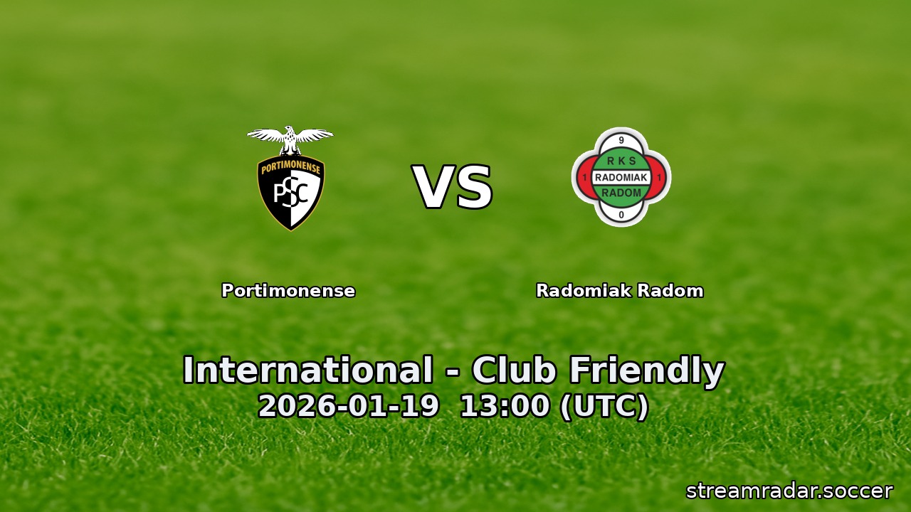Portimonense vs Radomiak Radom