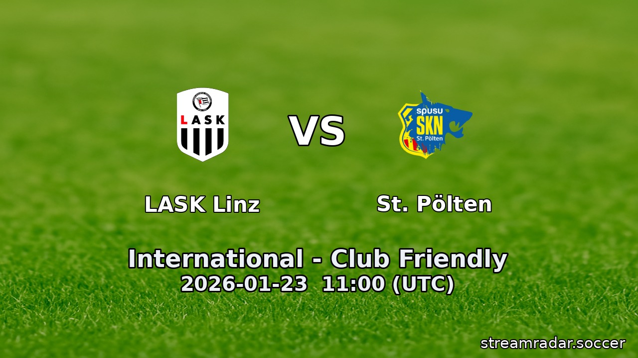 LASK Linz vs St. Pölten