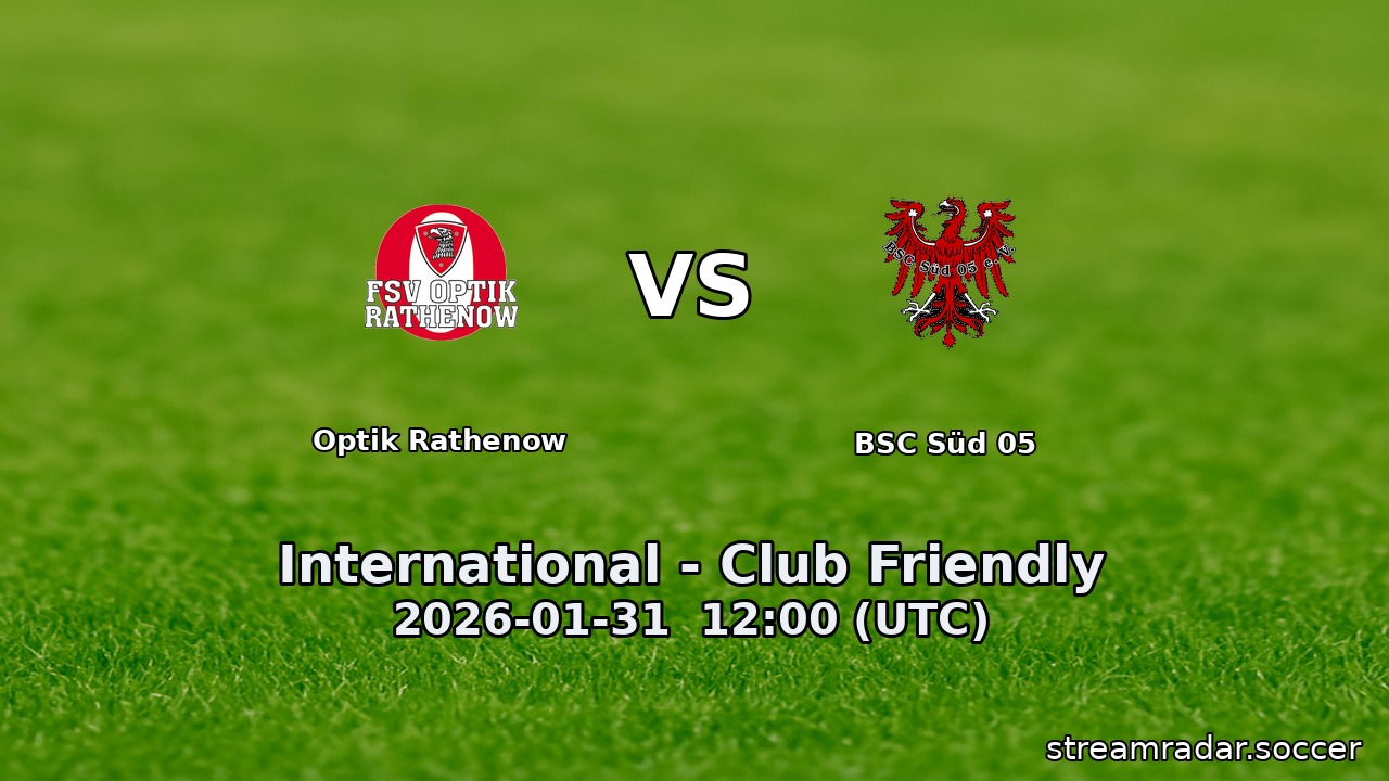 Optik Rathenow vs BSC Süd 05