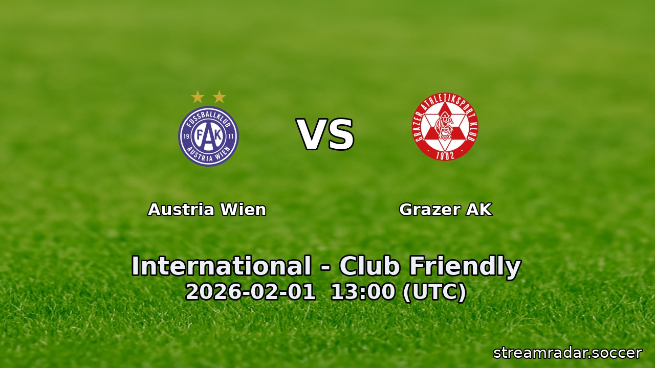 Austria Wien vs Grazer AK