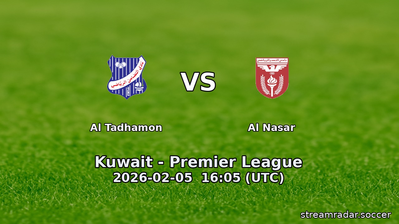 Al Tadhamon vs Al Nasar
