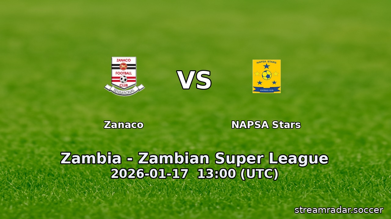 Zanaco vs NAPSA Stars